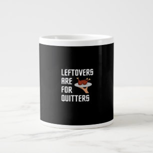 Thanksgiving Leftovers Classic Vintage Style Large Coffee Mug