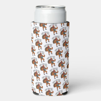 Thanksgiving Leg Day Koozie