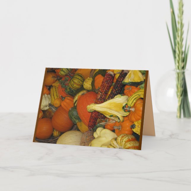 Thanksgiving Love Card (Front)