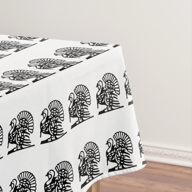 THANKSGIVING MAJESTIC TURKEY table cloth (In Situ)