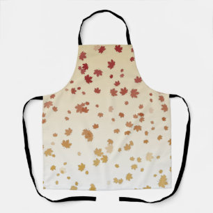 Thanksgiving Maple Leaves Apron