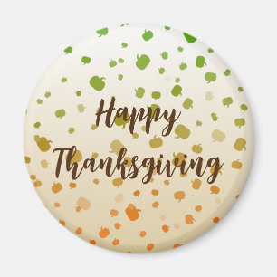 Thanksgiving - Maple Leaves Magnet