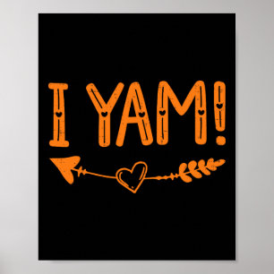 Thanksgiving Matching Couples She's My Sweet Potat Poster