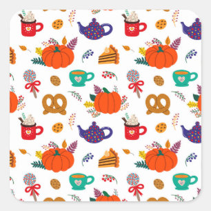 Thanksgiving Meme Gratitude Is One Of The Simplest Square Sticker