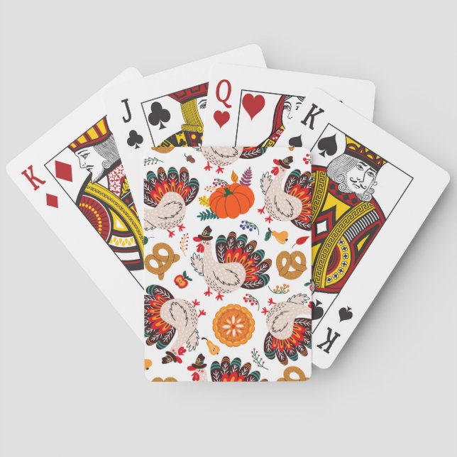 Thanksgiving Meme | Thanksgiving Is The Meal Playing Cards (Back)