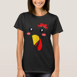 Thanksgiving Mommy And Me Set Hen Chicken Turkey F T-Shirt