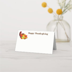 Thanksgiving Name Place Card