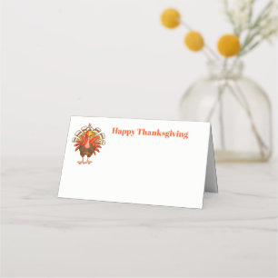 Thanksgiving Name Place Card
