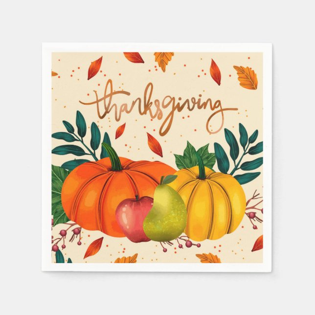 Thanksgiving Napkin (Front)
