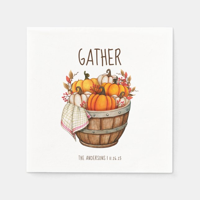 Thanksgiving Napkin (Front)