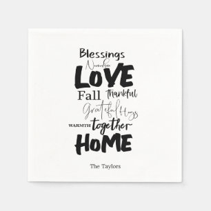 Thanksgiving Napkins