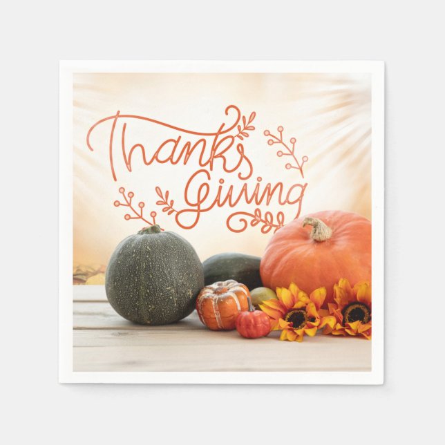 Thanksgiving Napkins (Front)