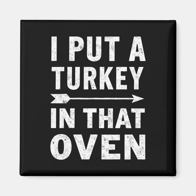 Thanksgiving Nurse Stethoscope Fall Scrub Top Er M Magnet (Front)