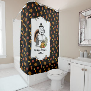 Thanksgiving Old English Sheepdog (Grey 1) Fun