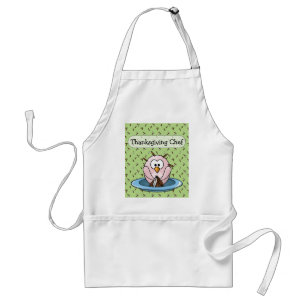 Thanksgiving owl standard apron