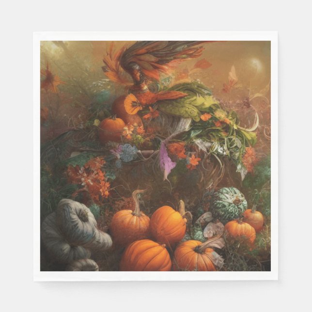 Thanksgiving Painting Napkin (Front)