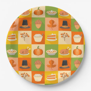 Thanksgiving Paper Plate