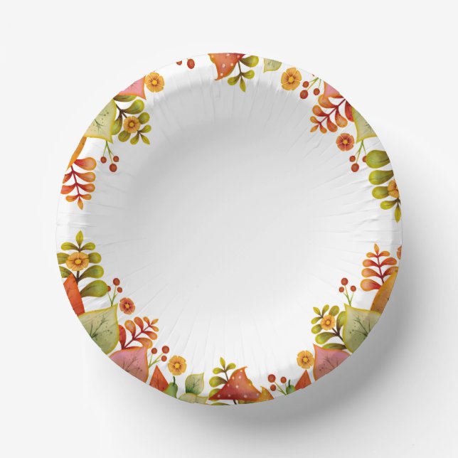 Thanksgiving  paper plate (Front)