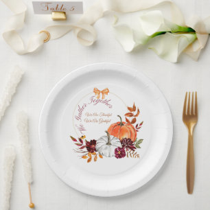 Thanksgiving Paper Plates