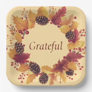 Thanksgiving paper plates
