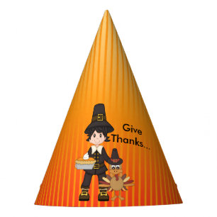 Thanksgiving Party Hat/Pilgrim Party Hat