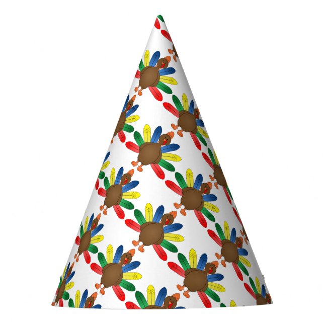 Thanksgiving Party Hat/Turkey Party Hat (Front)