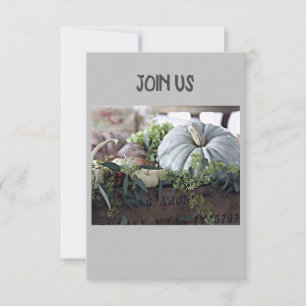 **THANKSGIVING PARTY OR DINNER** INVITATION