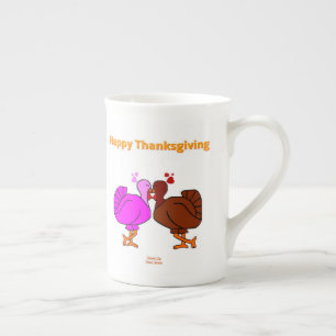Thanksgiving Passion Bone China Mug