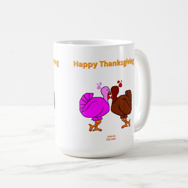 Thanksgiving Passion Coffee Mug (Front Right)