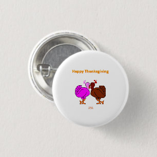 Thanksgiving Passion Round Button