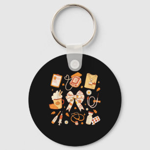 Thanksgiving Pecan Pie Bootleg 90's Rap Rock Vinta Keychain