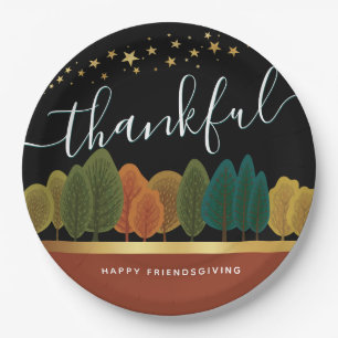 Thanksgiving Personalized Paper plate