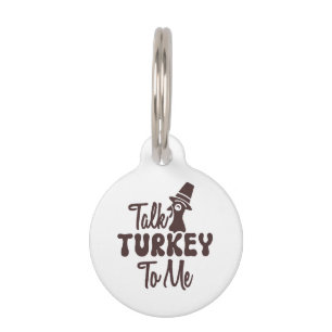 Thanksgiving  pet tag