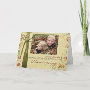 Thanksgiving Photo Card