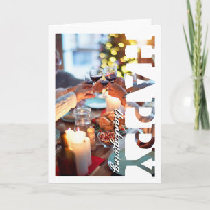 thanksgiving Photo Card   Personalized party
