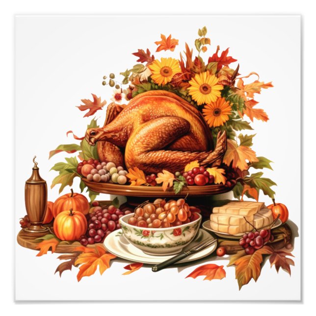 Thanksgiving  photo print (Front)