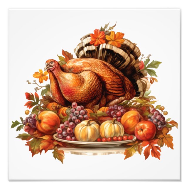 Thanksgiving  photo print (Front)