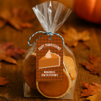 Thanksgiving Pie Dinner Party Favour Tags