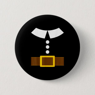 Thanksgiving Pilgrim Costume Shirt Adults Kids Tur 2 Inch Round Button