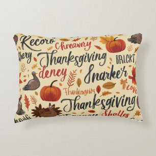 thanksgiving pillow cushion