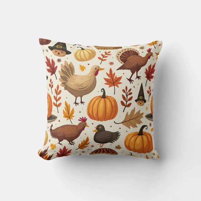 thanksgiving pillow cushion (Front)