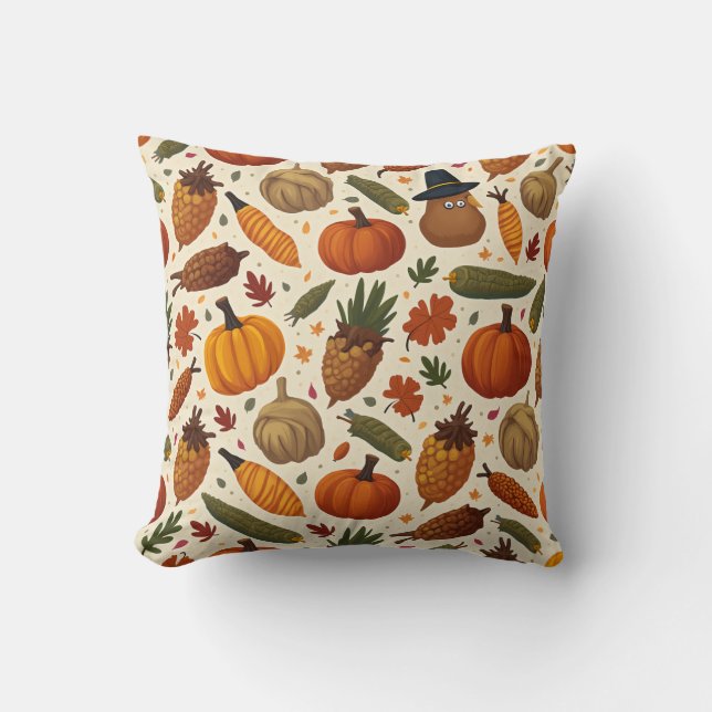 Thanksgiving pillow cushions (Front)