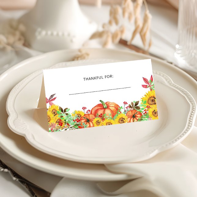 Thanksgiving Place Card (Creator Uploaded)