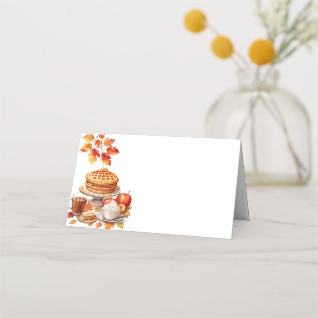 Thanksgiving  place card (Front)