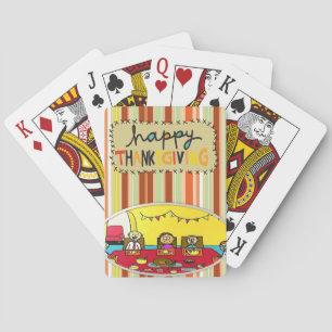 Thanksgiving Playing Card Deck
