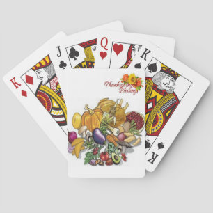 Thanksgiving Playing Card Deck