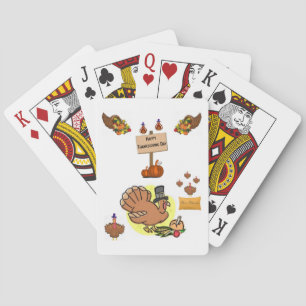 Thanksgiving Playing Card Deck