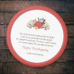 Thanksgiving Poem Country Rustic Pumpkin Bouquet Magnet<br><div class="desc">An Excerpt from Ralph Waldo Emerson's "Thanksgiving Prayer"

For each new morning 
with its light,  
For rest and shelter of the night,  
For health and food,  
For love and friends,  
For everything 
Thy goodness sends.

Happy Thanksgiving.

Available here:
http://www.zazzle.com/store/selectpartysupplies</div>