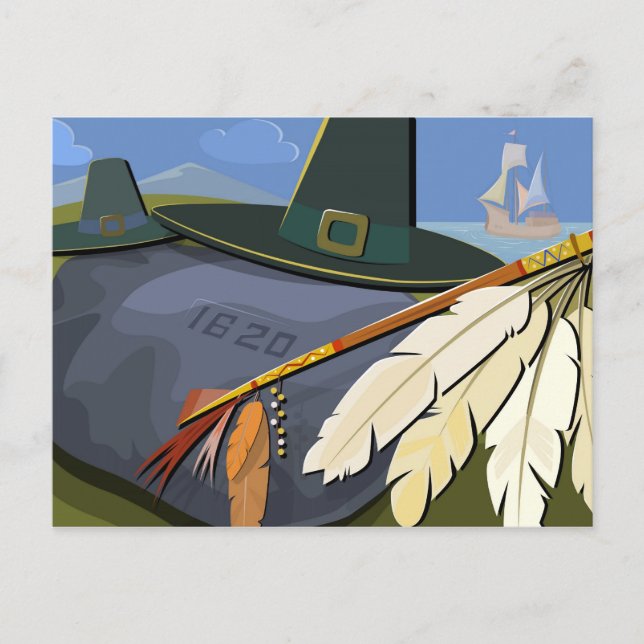 Thanksgiving Post Card (Front)