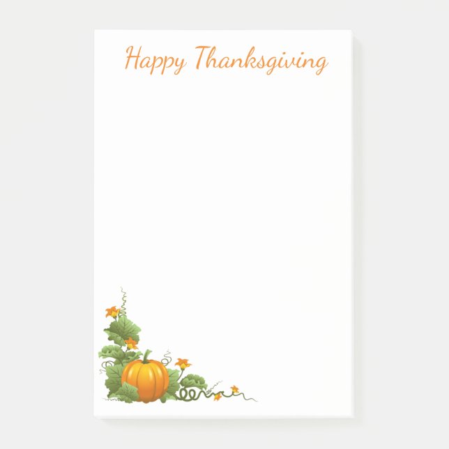 Thanksgiving Post-it-Notes Post-it Notes (Front)